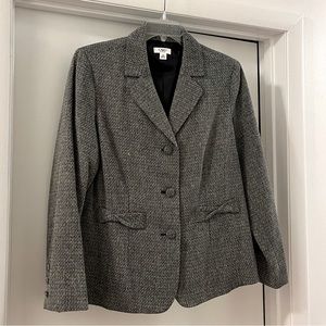 Cato Woman gray 2 piece skirt suit